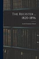 The Register ... 1820-1896