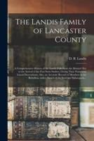 The Landis Family of Lancaster County