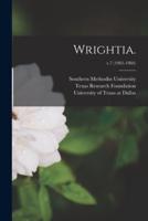 Wrightia.; V.7 (1981-1984)