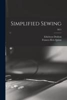 Simplified Sewing; M11