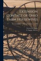 Extension Contact of Ohio Farm Housewives; No.890