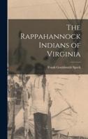 The Rappahannock Indians of Virginia