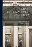 Grain Fertilization in California; B0775