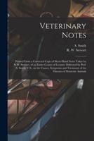 Veterinary Notes [microform] : Printed From a Corrected Copy of Short-hand Notes Taken by R.W. Stewart, of an Entire Course of Lectures Delivered by Prof. A. Smith, V.S., on the Causes, Symptoms and Treatment of the Diseases of Domestic Animals