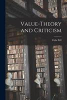 Value-Theory and Criticism