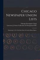 Chicago Newspaper Union Lists