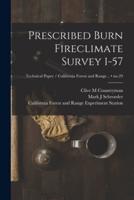 Prescribed Burn Fireclimate Survey 1-57; No.29