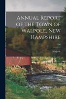 Annual Report of the Town of Walpole, New Hampshire; 1956