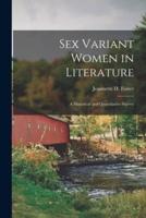 Sex Variant Women in Literature; a Historical and Quantitative Survey