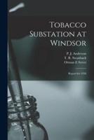 Tobacco Substation at Windsor