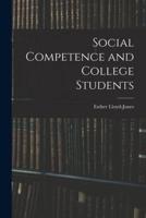 Social Competence and College Students