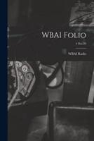 WBAI Folio; 4 No. 20