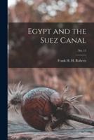 Egypt and the Suez Canal; No. 11
