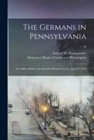 The Germans in Pennsylvania