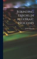 Rounding Errors in Algebraic Processes