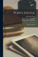 Pope's Epistle