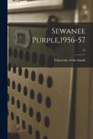 Sewanee Purple,1956-57; 74