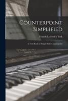 Counterpoint Simplified