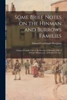 Some Brief Notes on the Hinman and Burrows Families