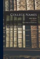 College Names