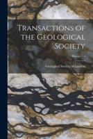 Transactions of the Geological Society; plates v.1-4
