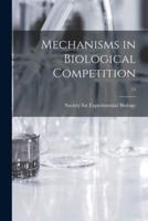Mechanisms in Biological Competition; 15
