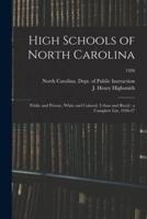 High Schools of North Carolina