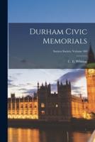 Durham Civic Memorials
