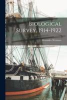 Biological Survey, 1914-1922