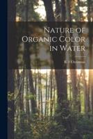 Nature of Organic Color in Water