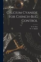 Calcium Cyanide for Chinch-Bug Control