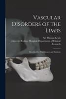 Vascular Disorders of the Limbs