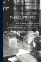 [Collected Papers, 1915-1925] [Electronic Resource]