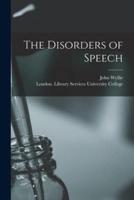 The Disorders of Speech [Electronic Resource]