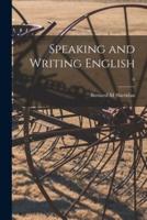 Speaking and Writing English; 6