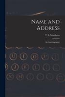 Name and Address
