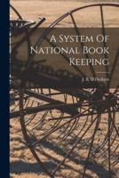 A System Of National Book Keeping