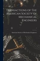 Transactions of the American Society of Mechanical Engineers; 1