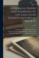 Historical Papers and Addresses of the Lancaster County Historical Society; 16-17