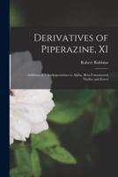 Derivatives of Piperazine, XI