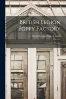 British Legion Poppy Factory