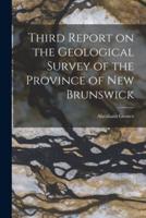Third Report on the Geological Survey of the Province of New Brunswick [microform]