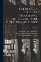 List of Early Chancery Proceedings Preserved in the Public Record Office; V.8=no.51