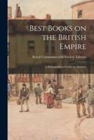 Best Books on the British Empire