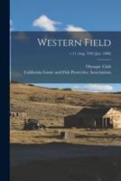 Western Field; V.11 (Aug. 1907-Jan. 1908)