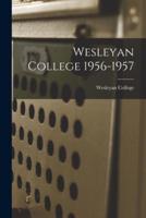 Wesleyan College 1956-1957