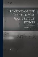 Elements of the Topology of Plane Sets of Points