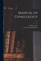 Manual of Gynecology; V. 2