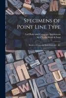 Specimens of Point Line Type
