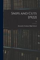 Snips and Cuts [1922]; 13